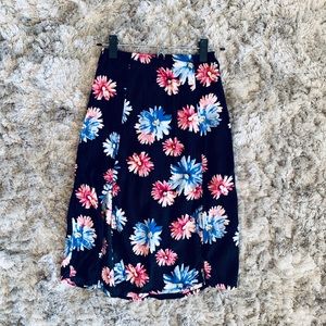 Floral Print Skirt